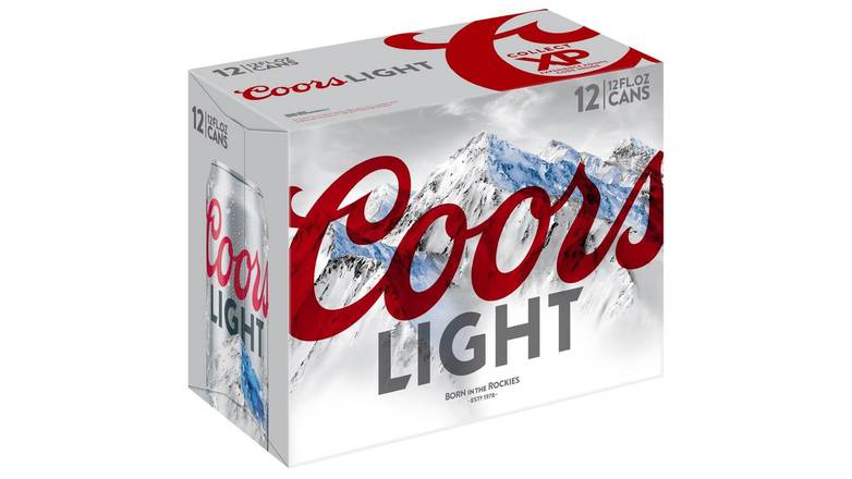 Coors Light - Pack Of 12