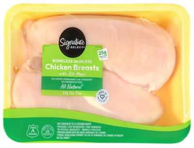 Signature Farms Boneless Skinless Chicken Breast (1.5 lbs, 3 ct)