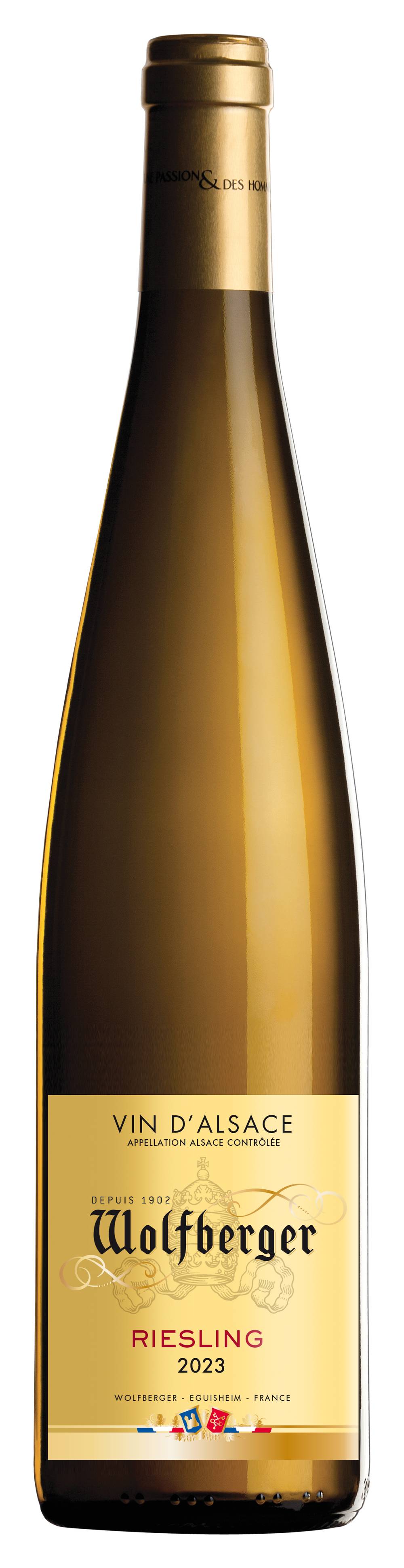 Wolfberger - Vin blanc d'alsace riesling aop, 2023 (750ml)