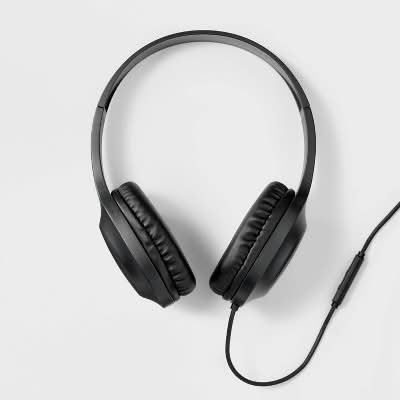 Heyday Wired On-Ear Headphones, Black