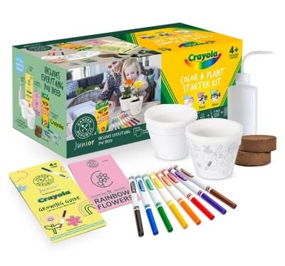 Garden Republic Jr. Crayola Color and Plant Starter Grow