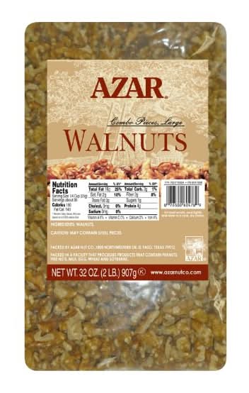 Azar Walnut Combo Large Pieces (6 units)