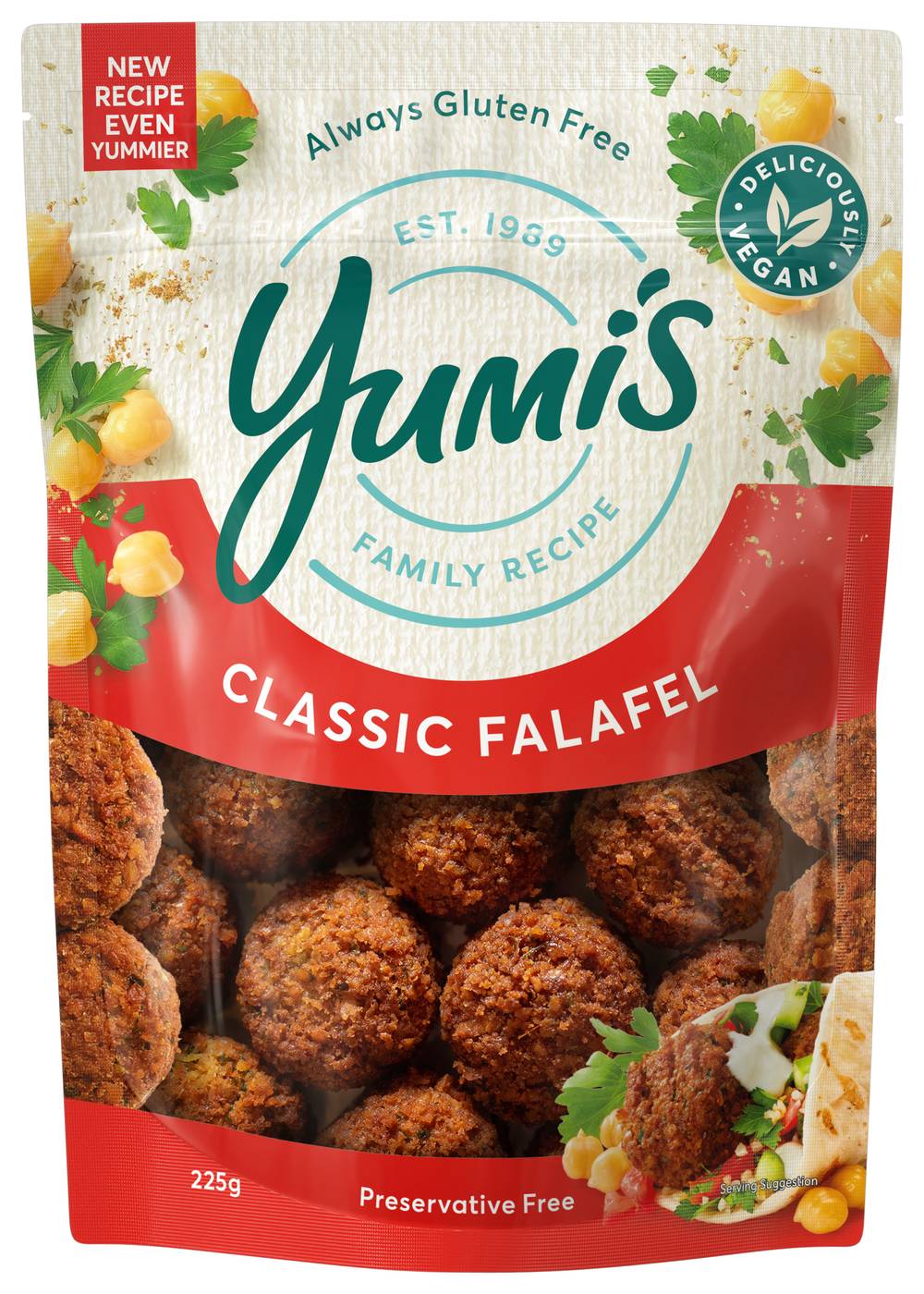 Yumi's Original Falafel Balls (225g)