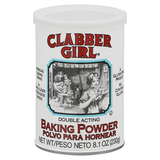 Clabber Girl Double Acting Baking Powder (8.1 oz)