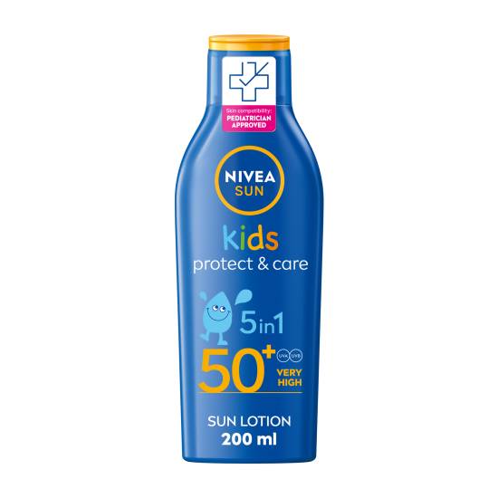Nivea Sun Kids Protect & Care Sun Lotion Spf 50+ 200ml