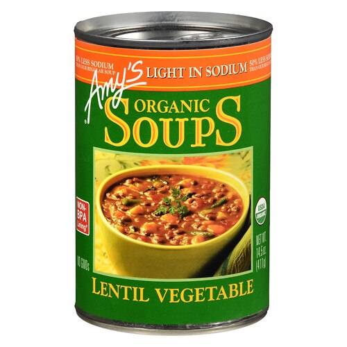 Amy's Light In Sodium Soup Vegetable - 14.5 oz