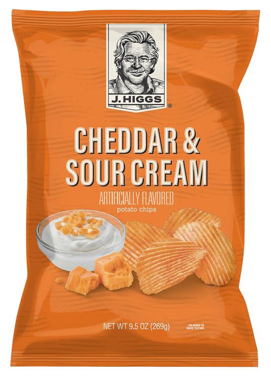 J. Higgs Cheddar&Sour Cream Potato Chips