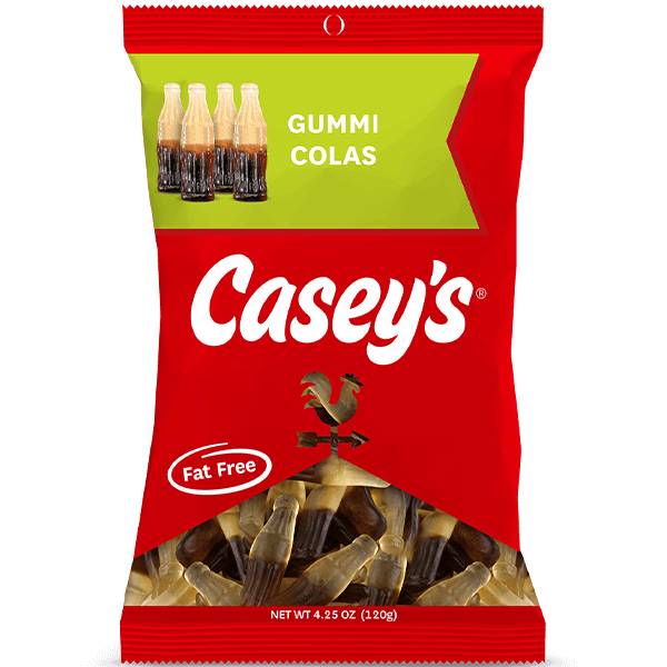 Casey's Gummy Cola Bottles 4.25oz