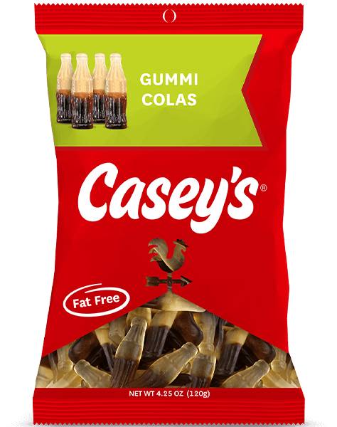 Casey's Gummy Cola Bottles 4.25oz