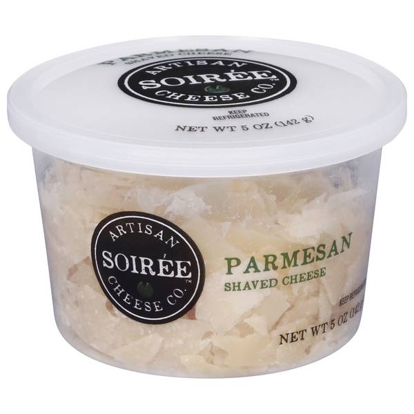Soiree Artisan Cheese Co. Parmesan Shaved Cheese