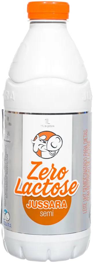 Jussara leite semidesnatado zero lactose uht (1l)