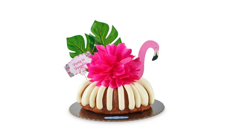 Party in Paradise 10" Decorated Bundt Cake