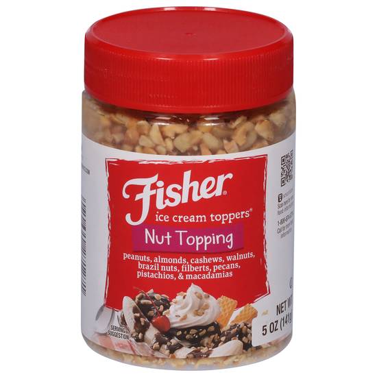 Fisher Mixed Nut Topping (5 oz)