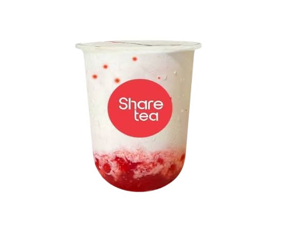 Strawberry Popping Pearls Yoghurt