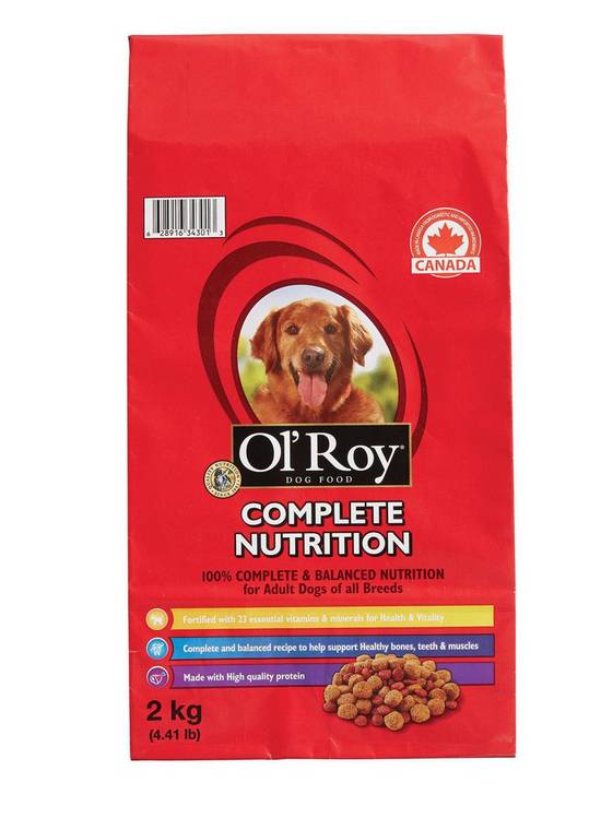 Ol'roy Complete Nutrition Dog Food (2 kg)