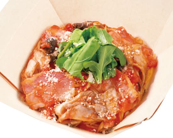燻製ベーコンときのこのボスカイオーラ Smoked Bacon and Mushroom Boscaiola
