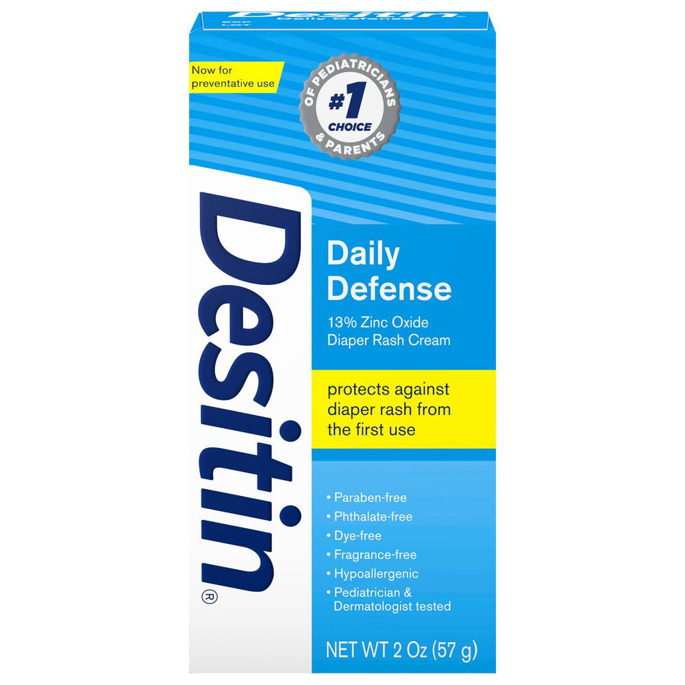 Desitin Daily Defense Diaper Rash Cream (2 oz)