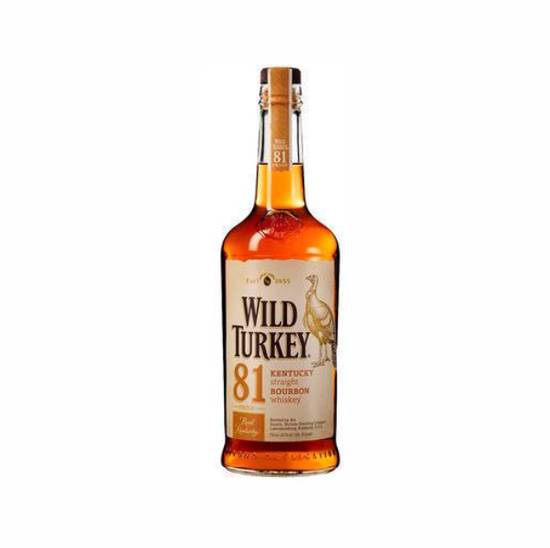 Whiskey Wild Turkey 81 Bourbon 750 mL