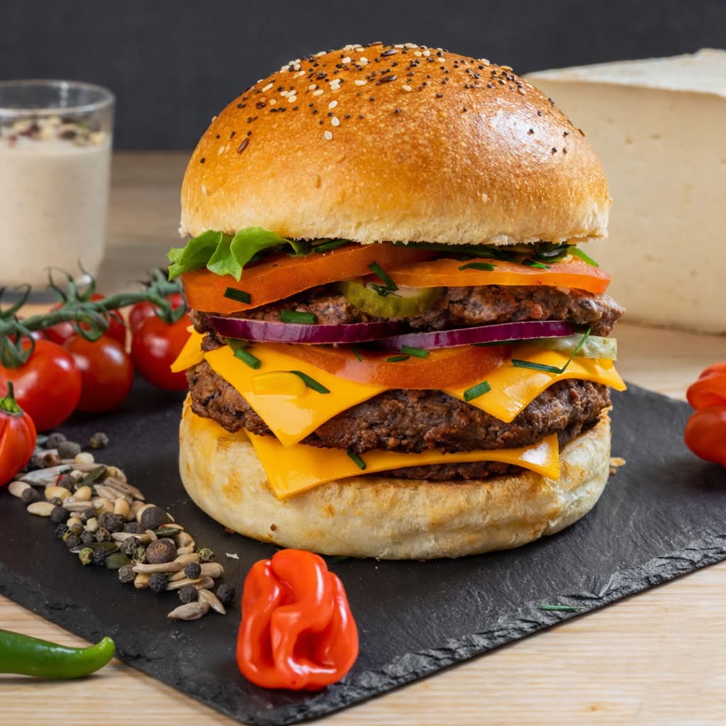 🥩🥩🧀🧀🍔 Burger Double XL
