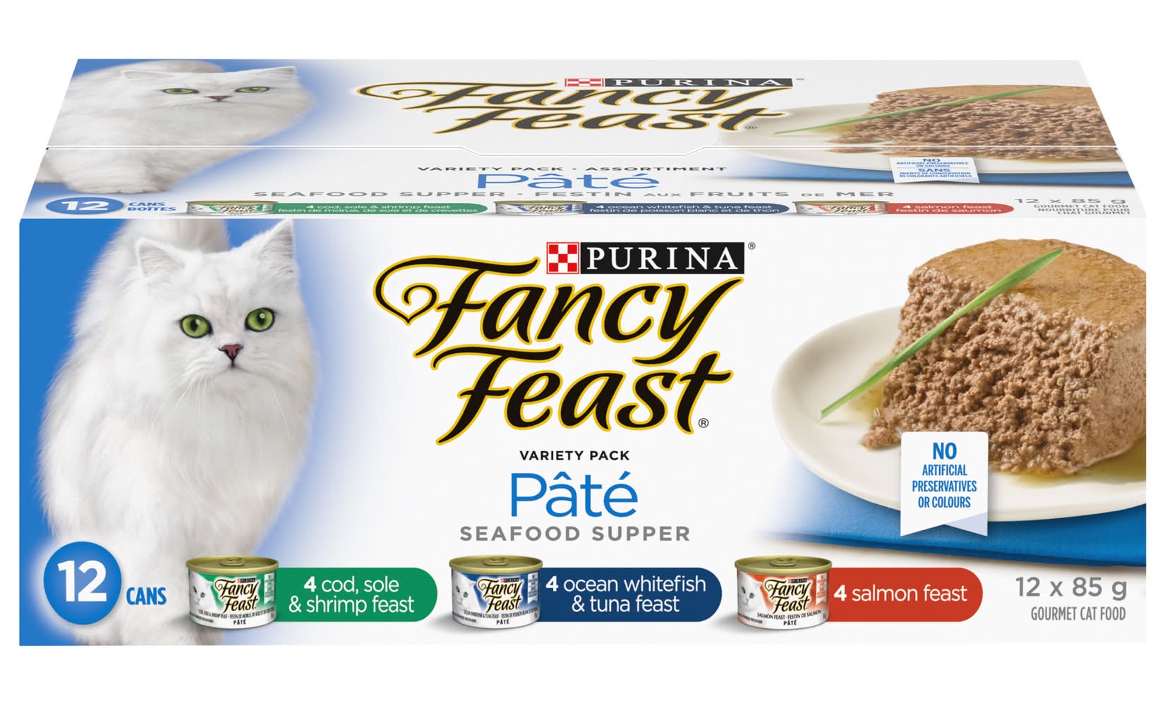 Purina Fancy Feast Pâté (12 x 0.09 kg)