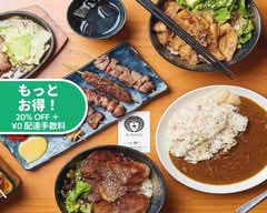 もつ鍋 備長炭 もつ焼 豚一　Char-Grilled Skewers Butaichi