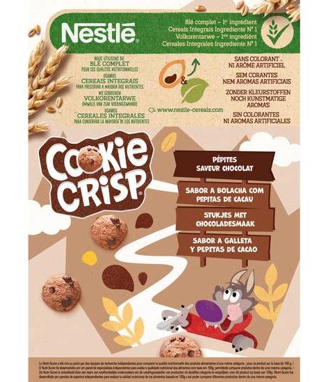 Nestle cookie crisp céréales 375g - 375g