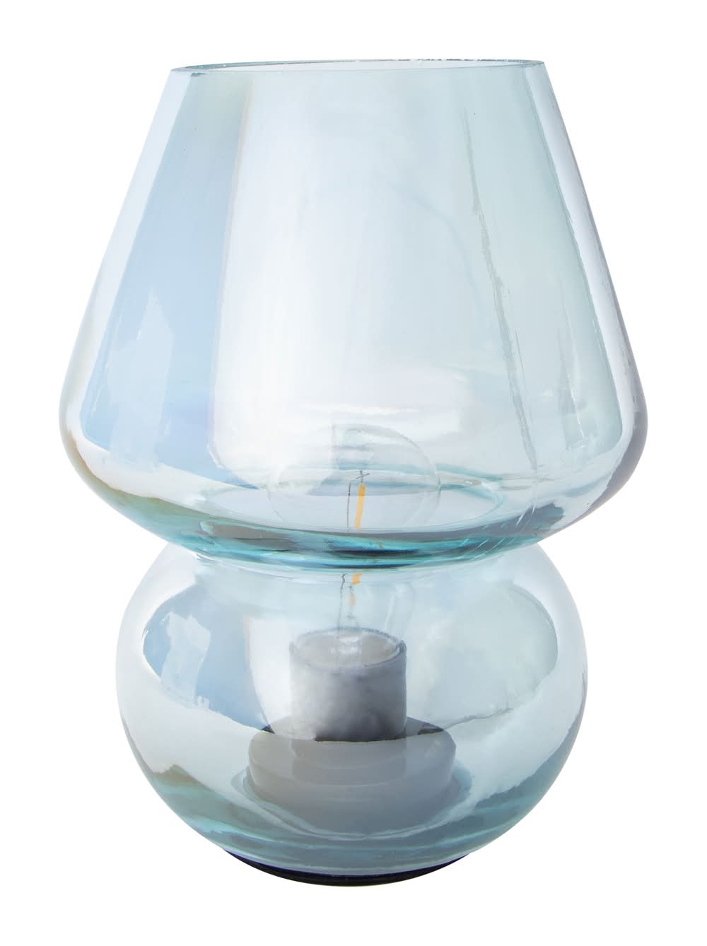 Mushroom Table Lamp Blue