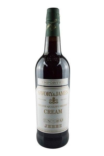 Savory & James Cream Sherry (750ml bottle)