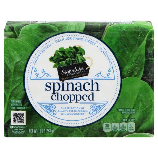 Signature Select Chopped Spinach