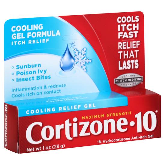 Cortizone-10 Maximum Strength Cooling Itch Relief Gel