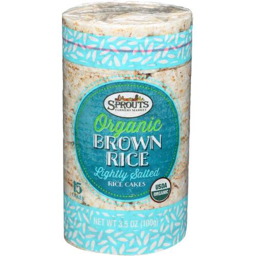 Sprouts Organic Lightly Salted Brown Rice Cakes