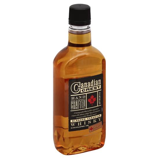 Canadian Crest Hand Crafted Blended Whisky (750 ml)