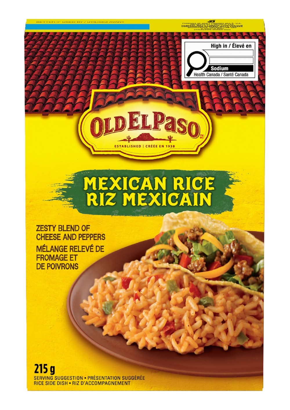 Old El Paso Mexican Rice Riz Mexicain (215 g)