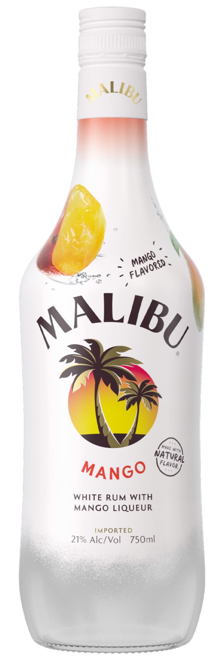 Malibu Caribbean Rum, Mango Liqueur (25.3 fl oz)