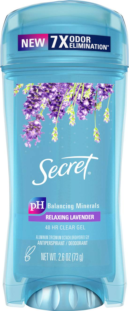 Secret Lavender 48hr Clear Gel Antiperspirant