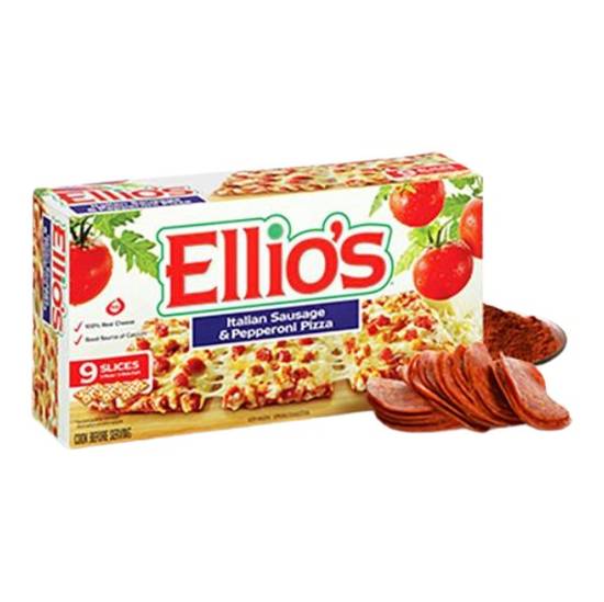 Ellio's Frozen Italian Sausage & Pepperoni Pizza