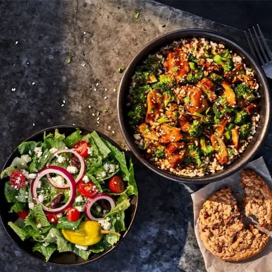 Warm Bowl and Salad
