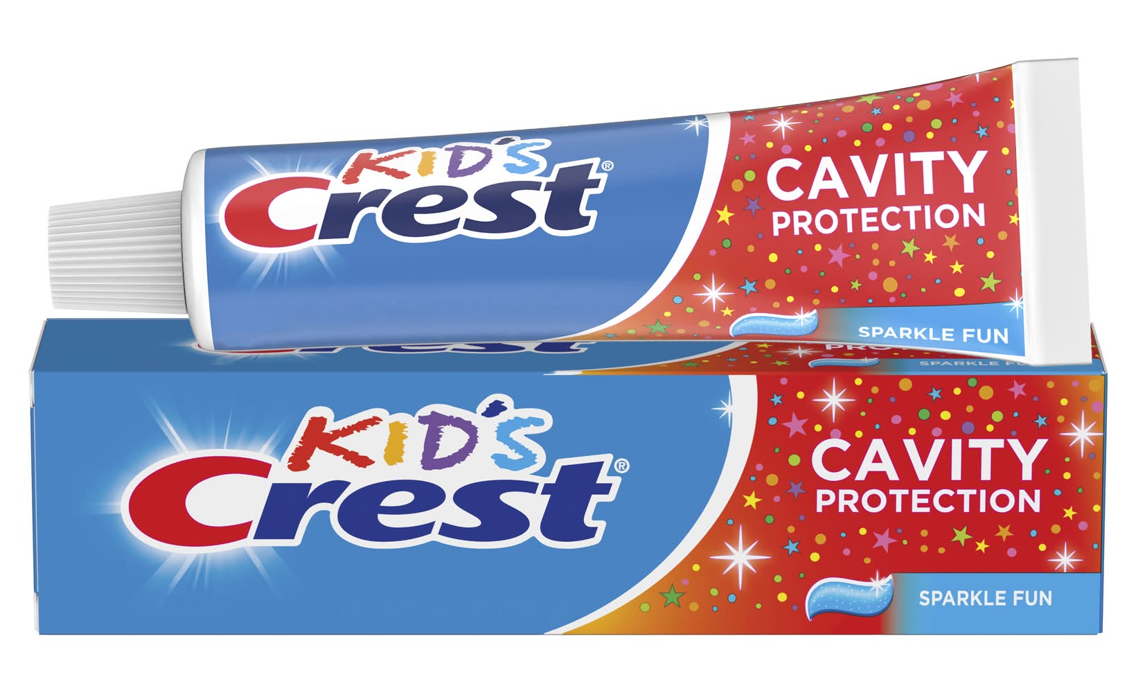 Crest Kids Cavity Protection Fluoride Anticavity Toothpaste, Sparkle Fun (4.6 oz)
