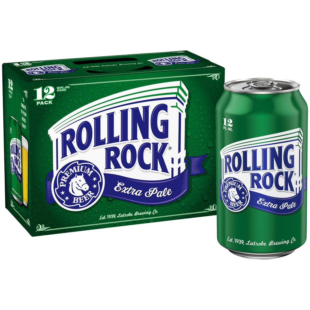 Rolling Rock Extra Pale Premium Beer (12 pack, 12 fl oz)