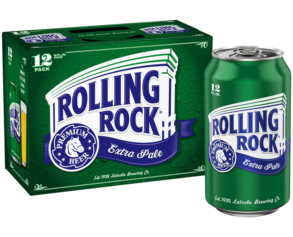 Rolling Rock Extra Pale Premium Beer (12 x 12 fl oz)
