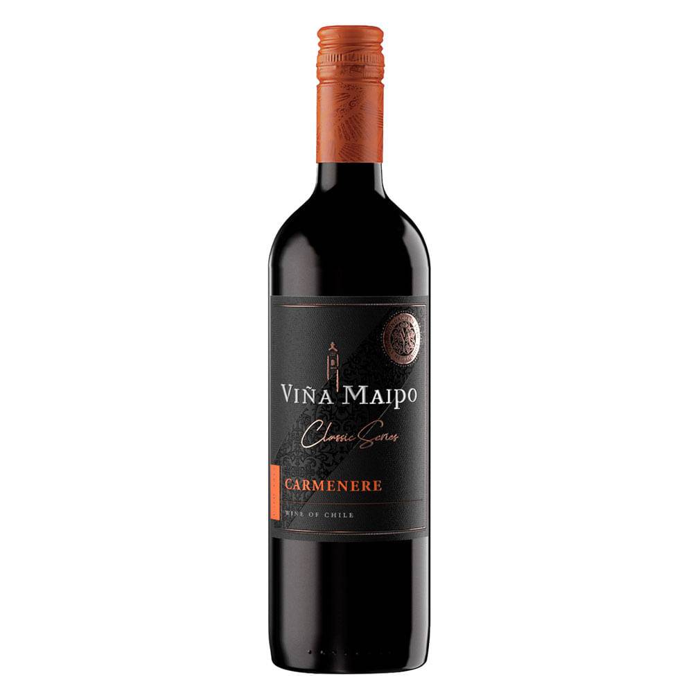 Viña maipo vino tinto carmenere classic series (750 ml)