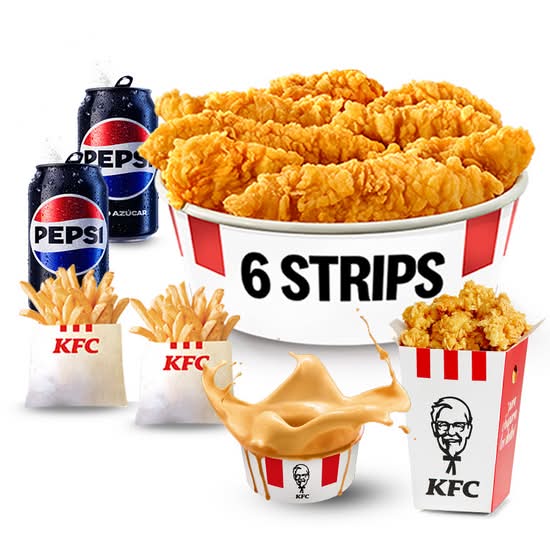 Combo Chicken Share Strips Pop Salsa