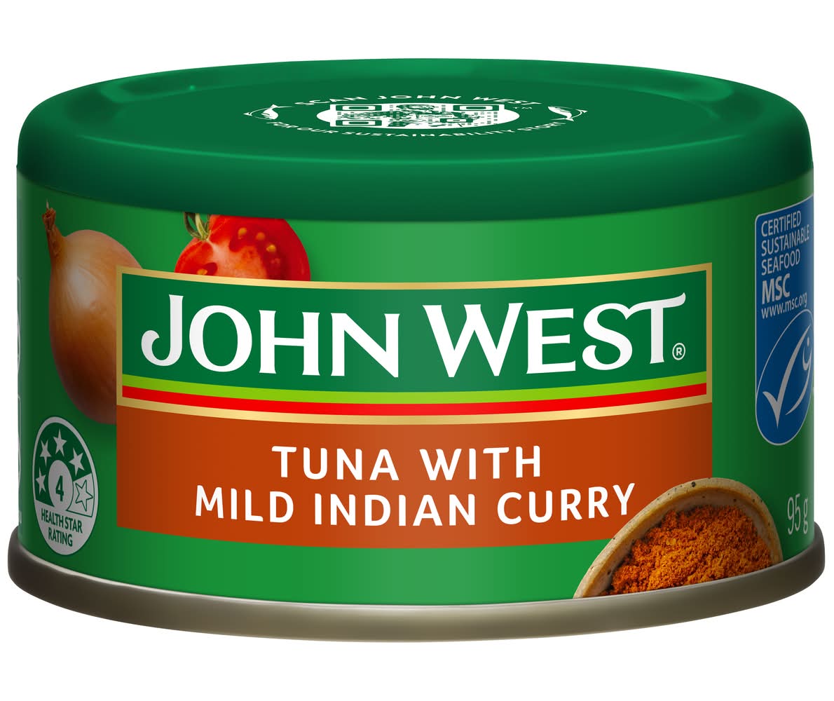 John West Tuna Tempters Mild Indian Curry (95g)