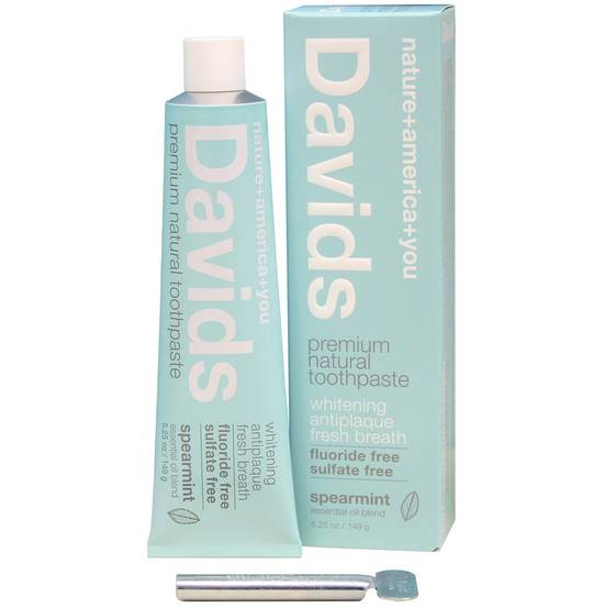 Davids · Spearmint Toothpaste (5.25 oz)