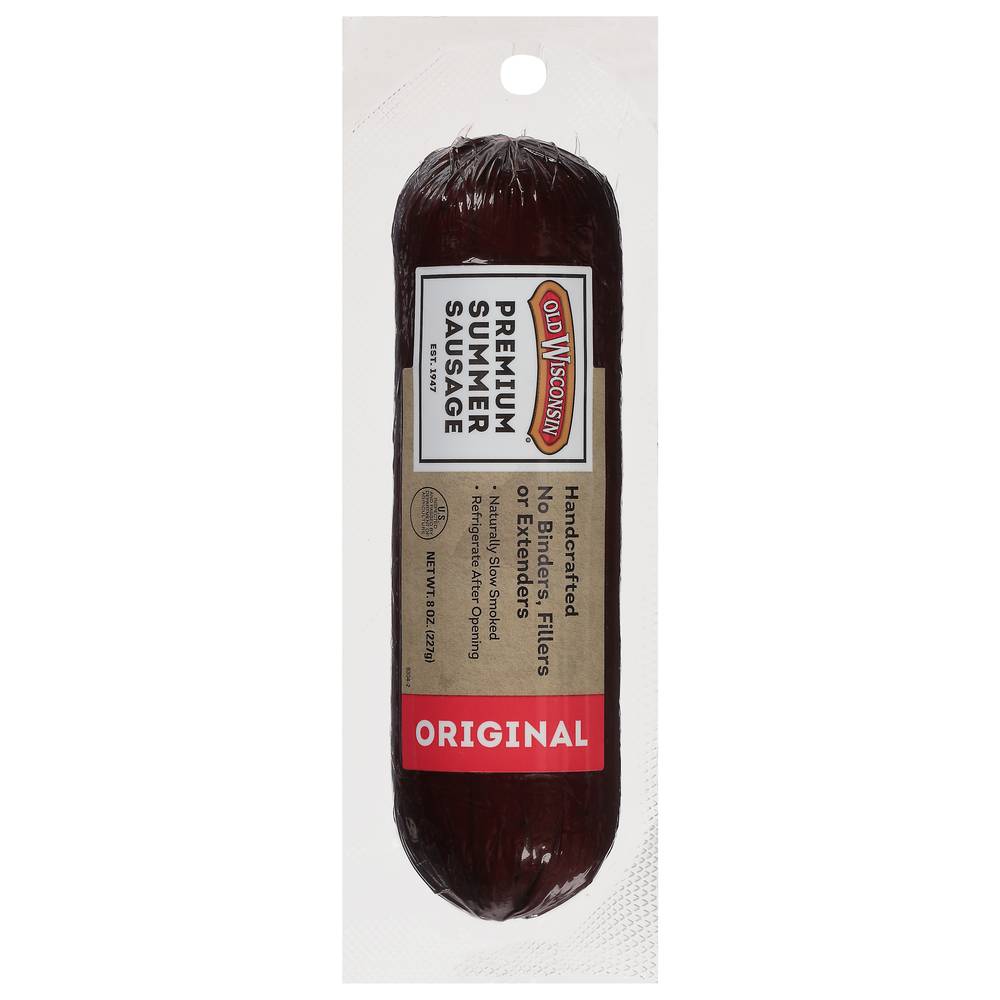 Old Wisconsin Premium Summer Sausage (8 oz)