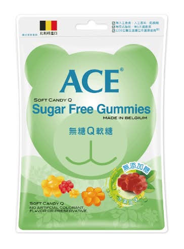 ACE無糖Q軟糖-48g <48g克 x 1 x 1Pack包>