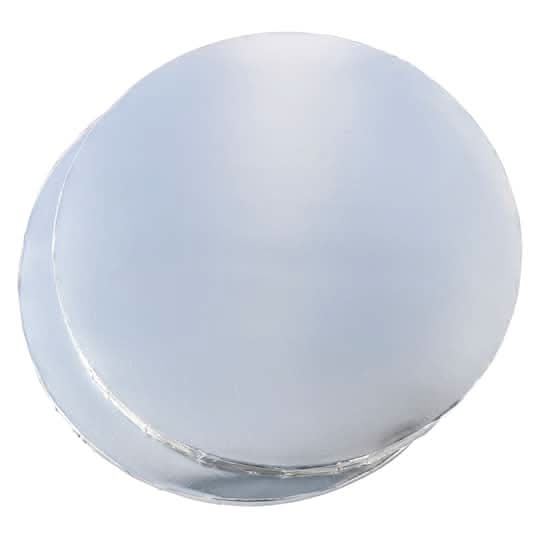 Celebrate It Round Cake Bases, Silver (2 ct)