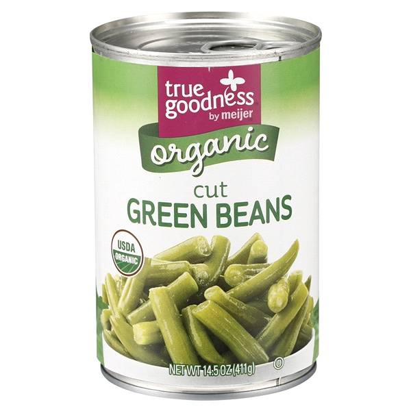 True Goodness Organic Cut Canned Green Beans (14.5 oz)