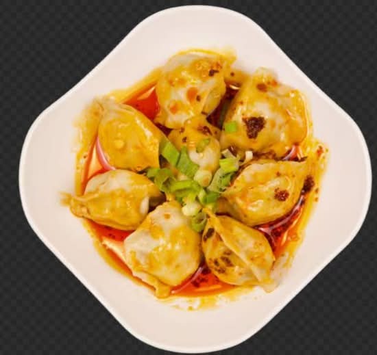 Fiery Dumpling (8pcs) /  红油韭菜鲜饺(8个)