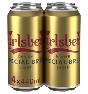 Carlsberg Special Brew Strong Lager Beer (4 x 440ml)